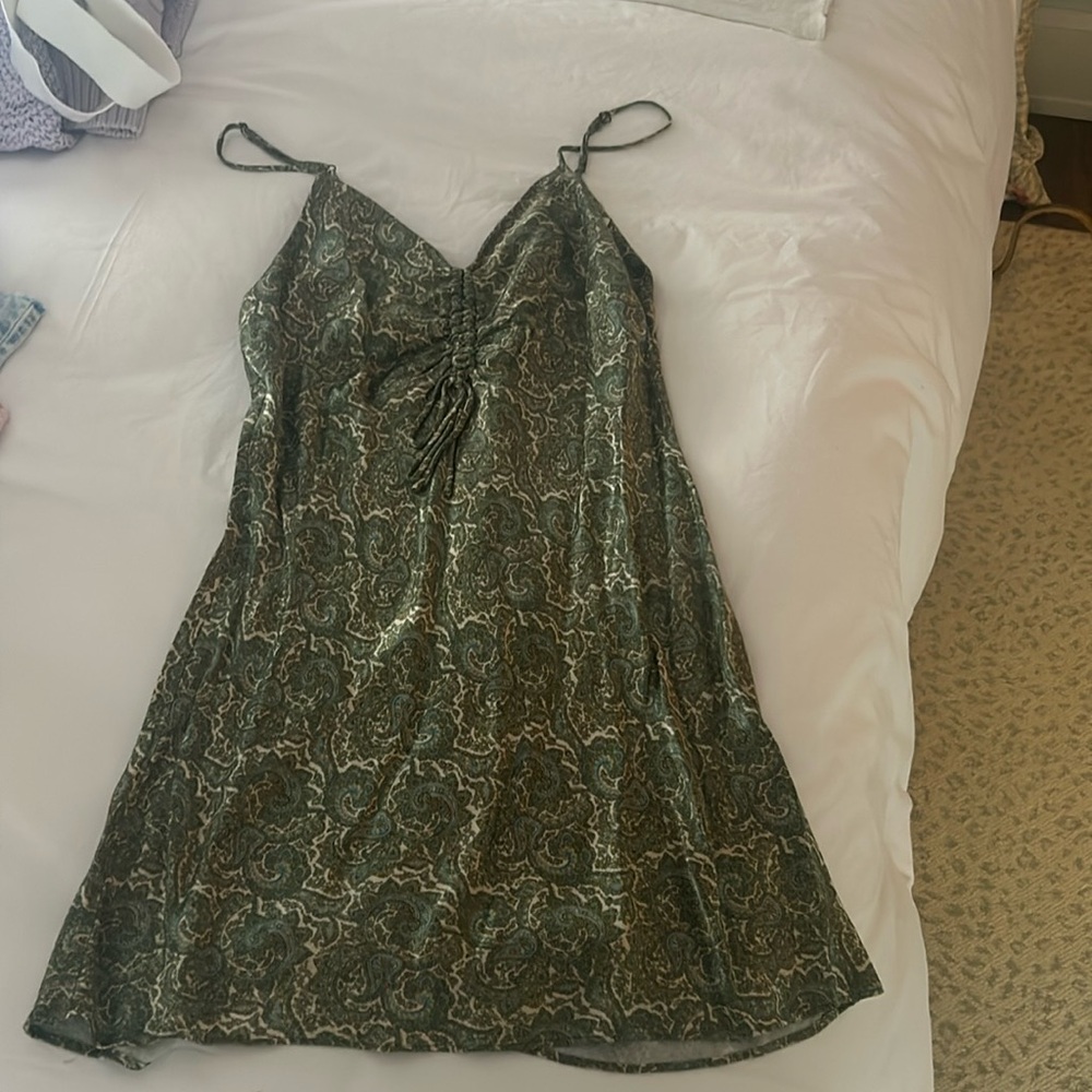 Zara mini silk dress